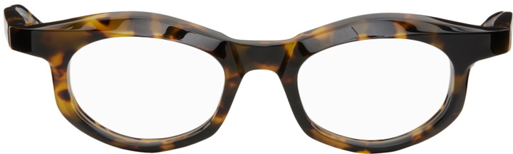 Photo: FACTORY900 SSENSE Exclusive Brown RF-043 Glasses