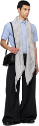 Vivienne Westwood Gray Two Point Scarf