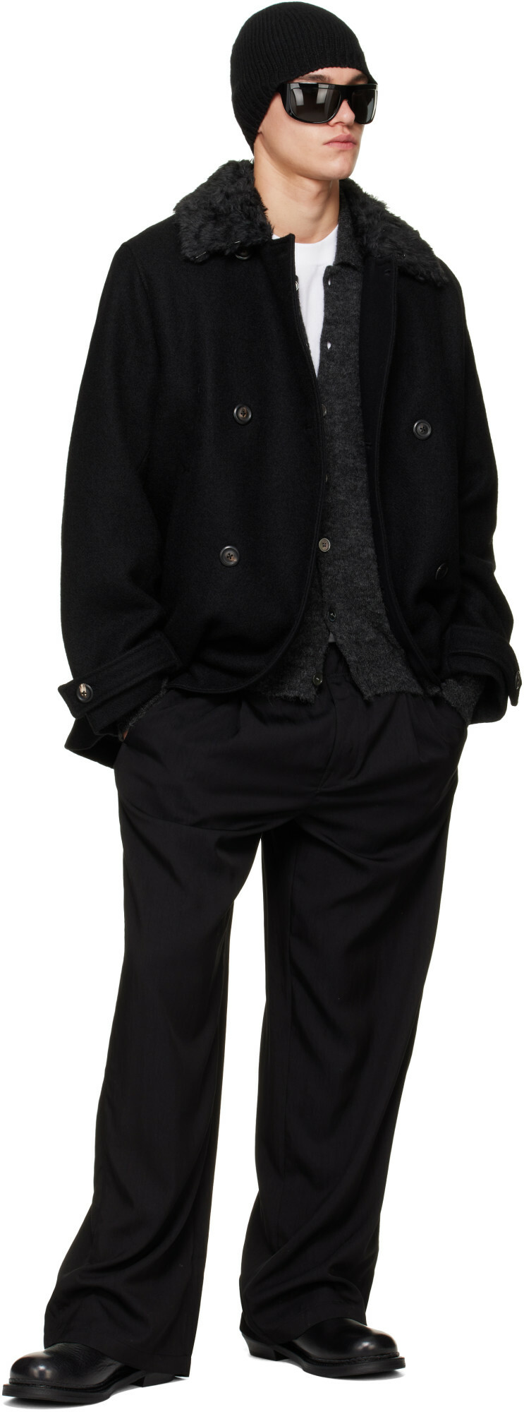 OUR LEGACY Black Wage Coat