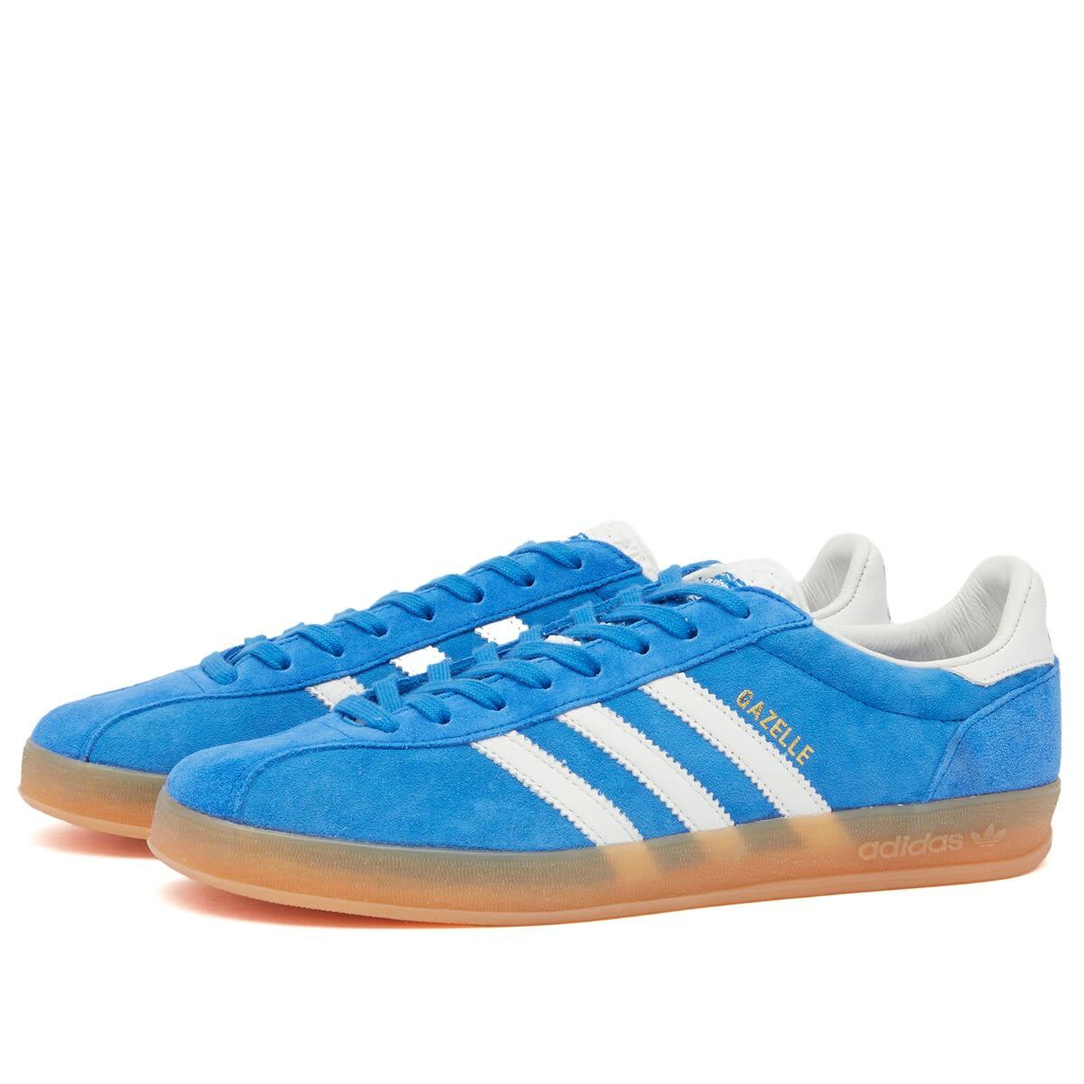 Adidas Gazelle Indoor Pro Sneaker in Blue/Core White