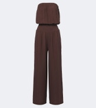 Melissa Odabash Naomie strapless cotton jumpsuit