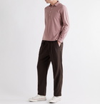 Boglioli - Cotton and Cashmere-Blend Polo Shirt - Pink