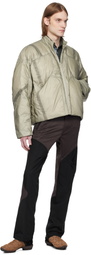 A. A. Spectrum Gray Transfo Convertible Down Jacket