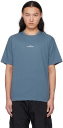 Stone Island Blue Printed T-Shirt