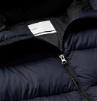 Adsum - Alpine Quilted Nylon-Ripstop Hooded Down Jacket - Blue