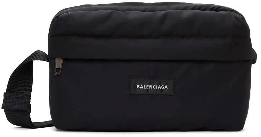 Balenciaga Black Explorer Bomber Crossbody Bag Balenciaga
