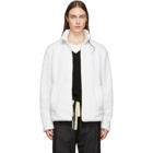 Stutterheim Reversible White Varby Zip Jacket