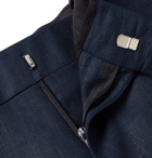Kingsman - Navy Slim-Fit Linen Suit Trousers - Navy