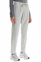 HERNO beige high-waisted slim fit ankle pants Beige