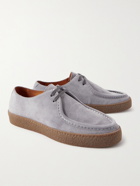 Mr P. - Larry Regenerated Suede by evolo® Derby Shoes - Blue