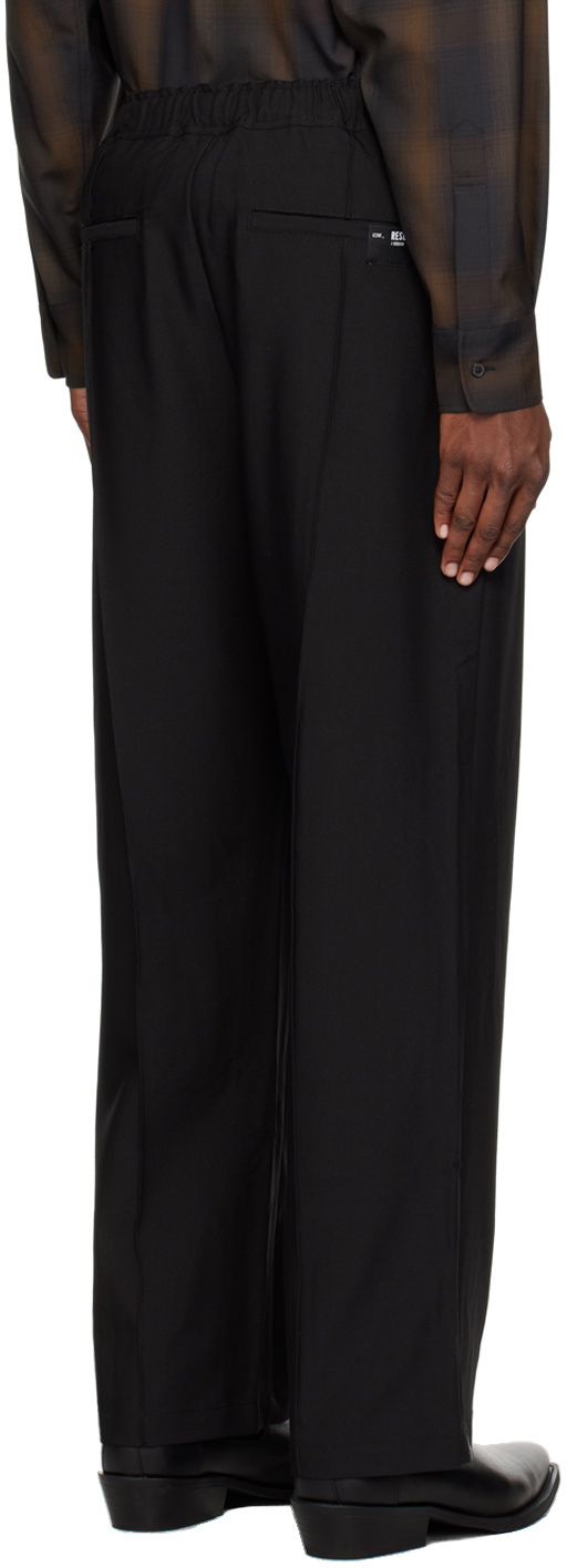Izzue Black E.Waist Trousers