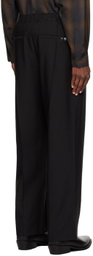 Izzue Black E.Waist Trousers
