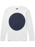 Blue Blue Japan - Printed Cotton-Jersey T-Shirt - White