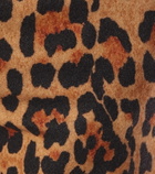 Paco Rabanne - Leopard-print wool pants