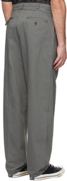 UNDERCOVER Gray Twill Trousers