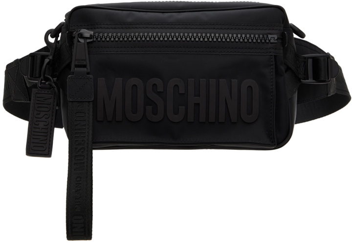 Photo: Moschino Black Logo Bag