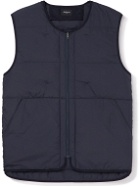 Bellerose - Hoch Quilted Shell Down Gilet - Blue