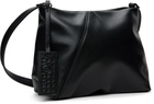MM6 Maison Margiela Black Folded Shoulder Bag