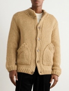 Federico Curradi - Ribbed Wool Cardigan - Neutrals