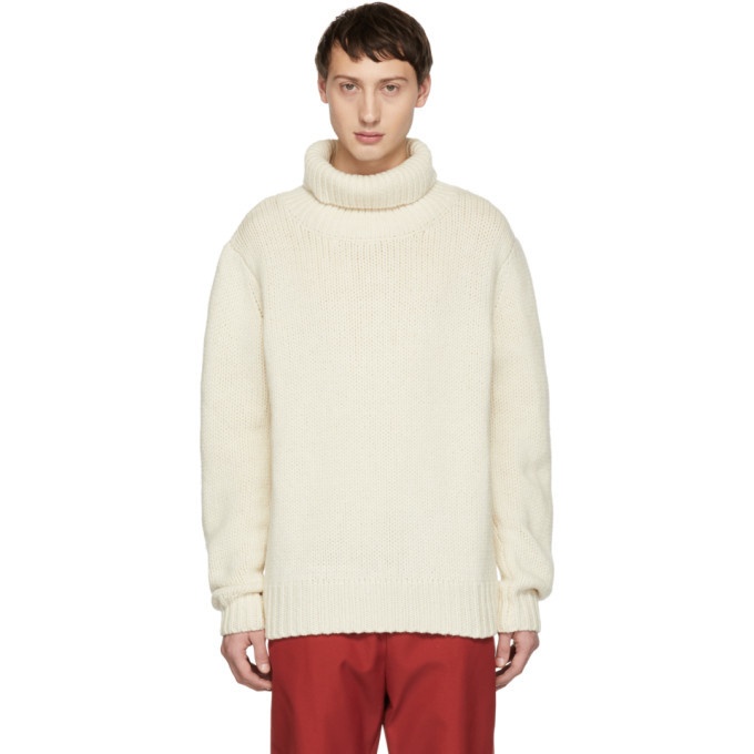 Photo: Tiger of Sweden Off-White Nowell Turtleneck