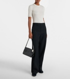 Jil Sander Etage satin sneakers