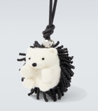 Loewe Hedgehog beaded bag charm