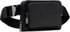 BOSS Black Leather Fanny Pack