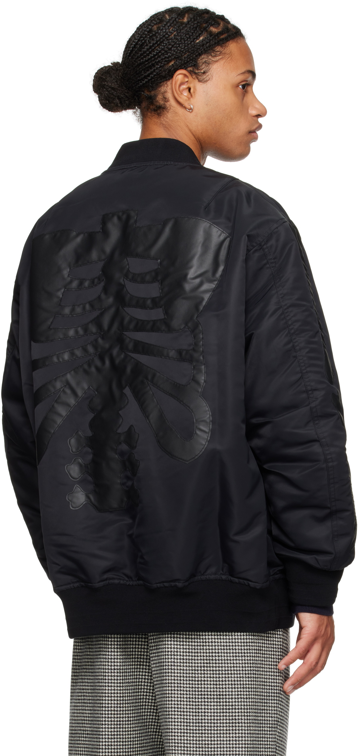 TAKAHIROMIYASHITA TheSoloist. Black Flight Bomber Jacket