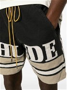 RHUDE - Bermuda Shorts With Logo