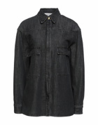 Alberta Ferretti Womens Denim shirt in Black