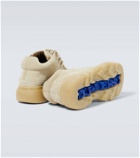 Burberry Creeper suede lace-up shoes
