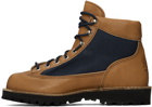 Danner Tan & Navy Danner Light Boots