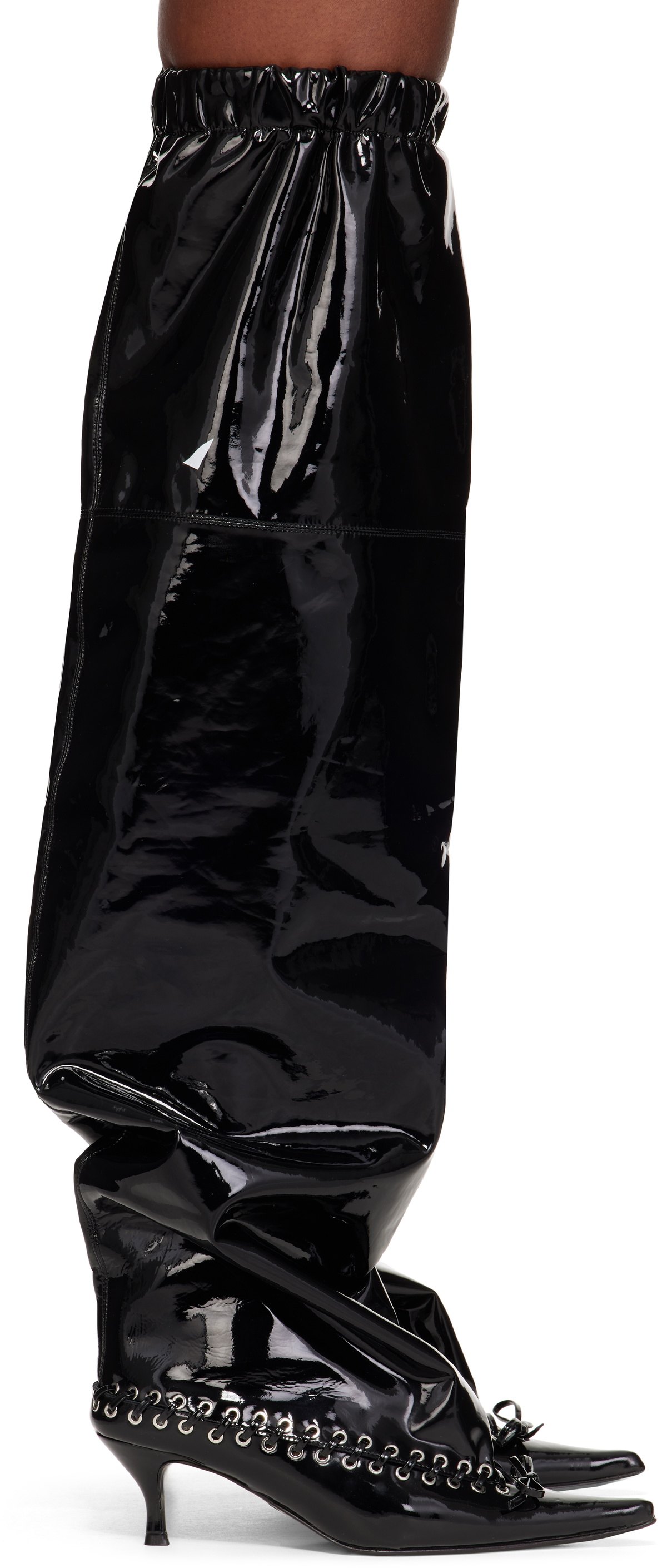ALL-IN Black Level Thigh Soft Tall Boots