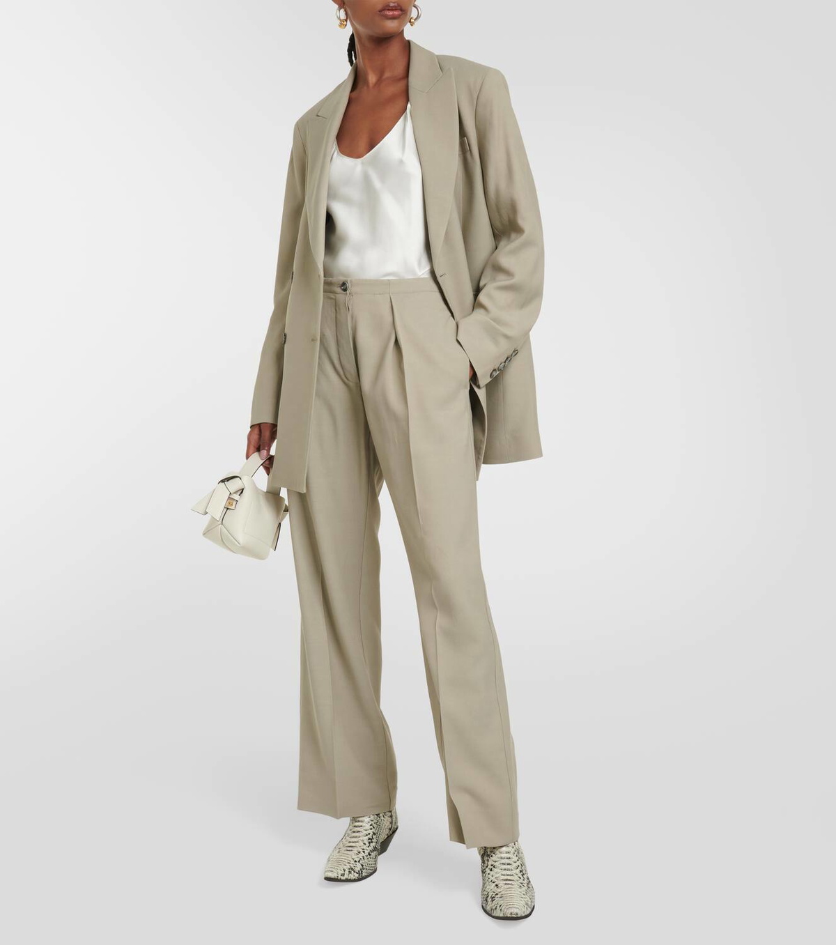 Acne Studios High-rise wide-leg pants Acne Studios