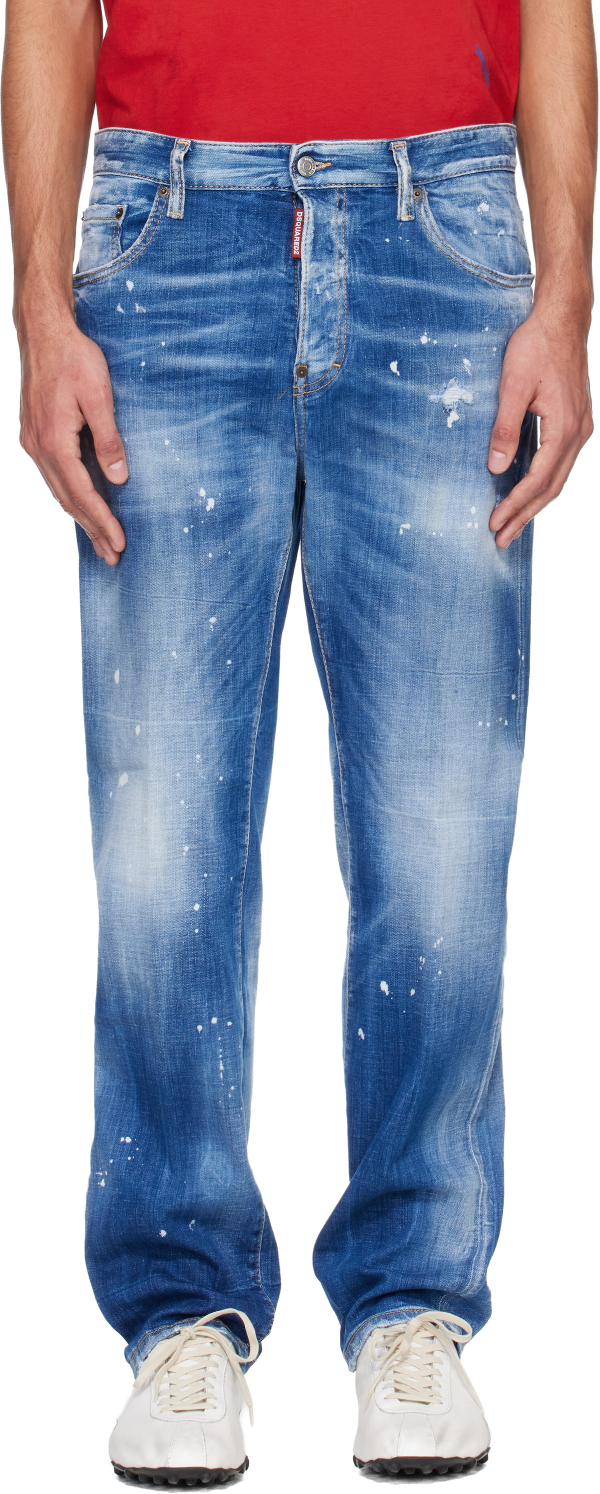 Dsquared2 Blue Regular Clement Jeans Dsquared2