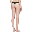 Land of Women Black Mesh Thong