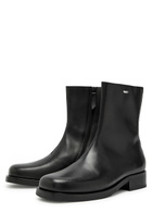Our Legacy Camion Leather Ankle Boots Black