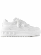 Valentino Garavani - Valentino Garavani One Stud XL Leather Sneakers - White