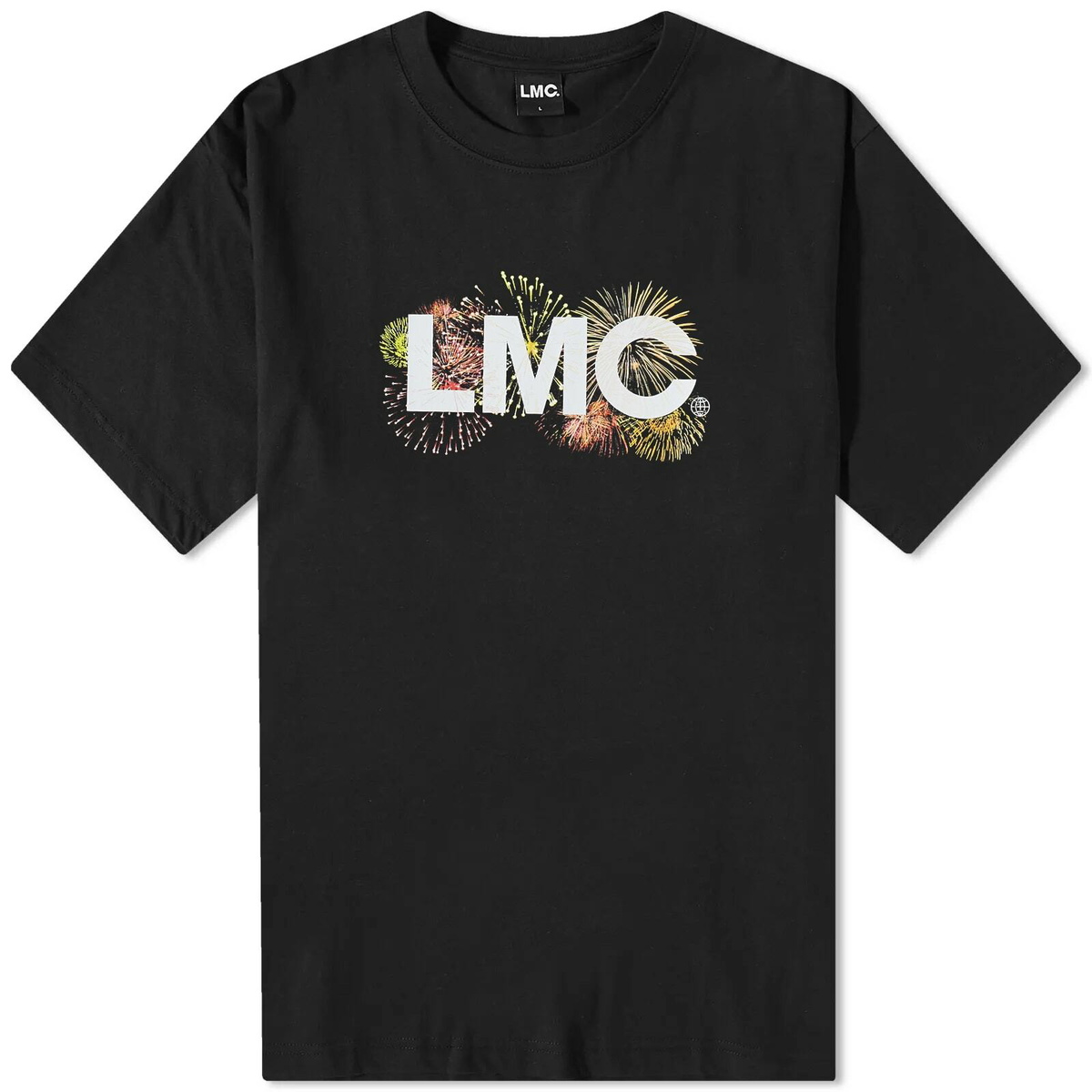 LMC Men's Firework T-Shirt in White LMC