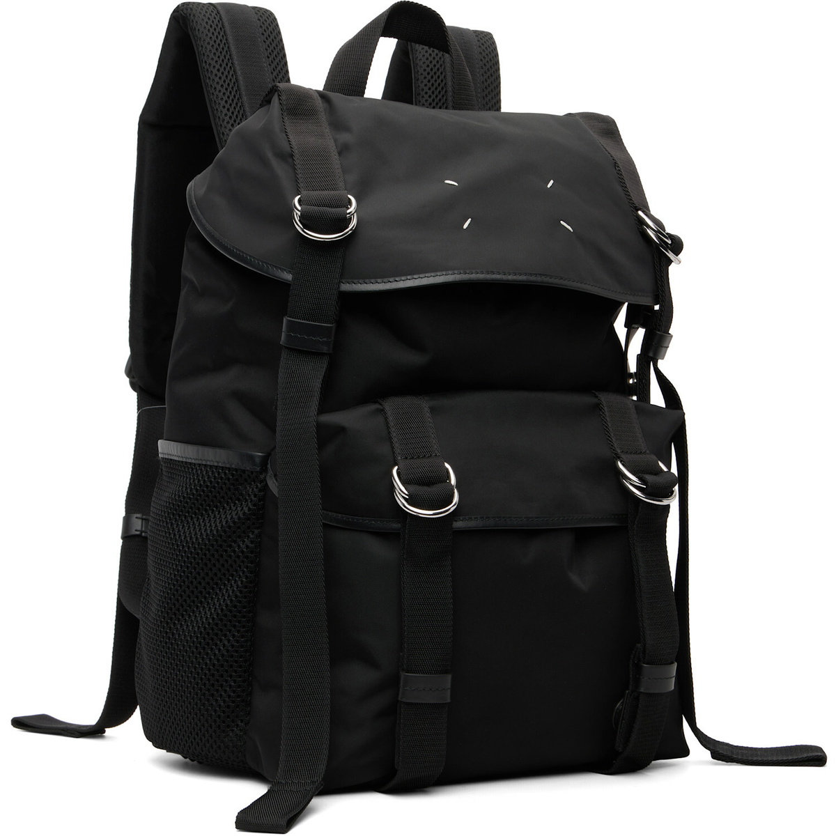Maison Margiela Black High Tech Medium Backpack