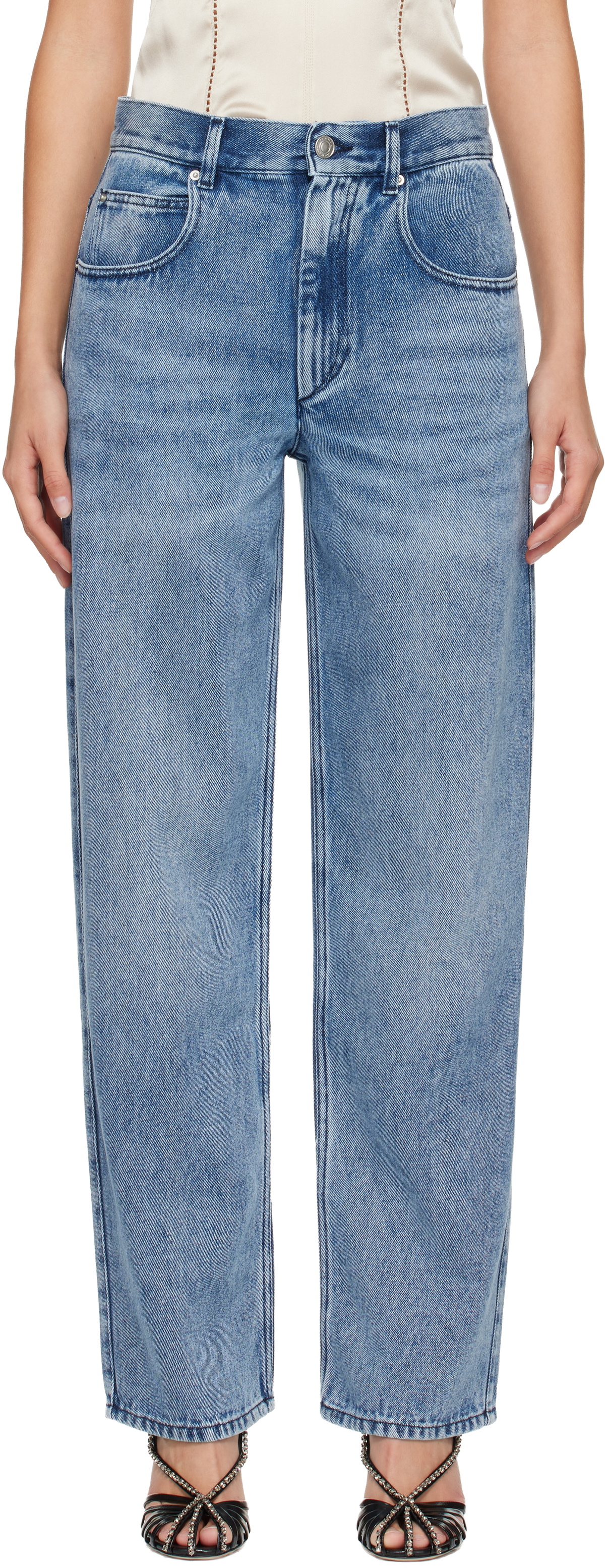 Isabel Marant Blue Jenny Jeans