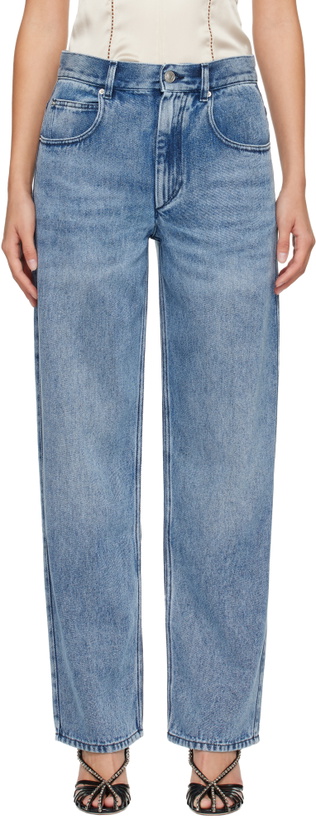 Photo: Isabel Marant Blue Jenny Jeans