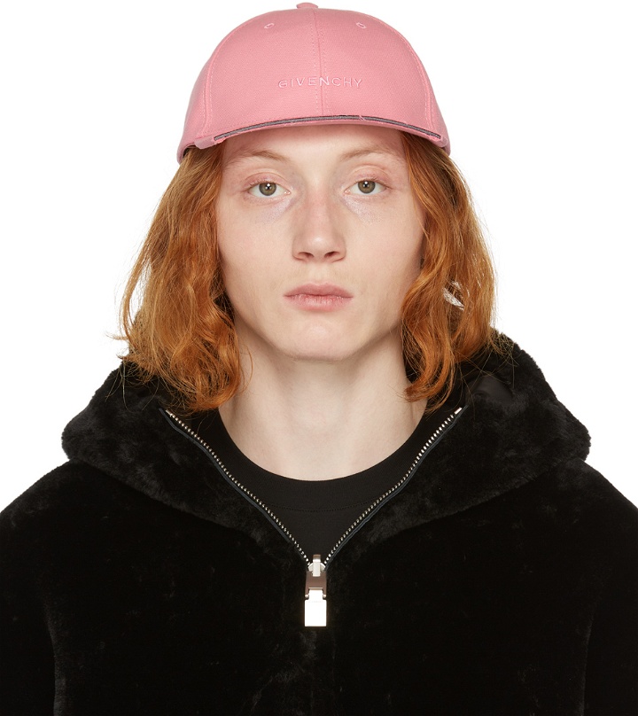 Photo: Givenchy Pink Chopped Cap