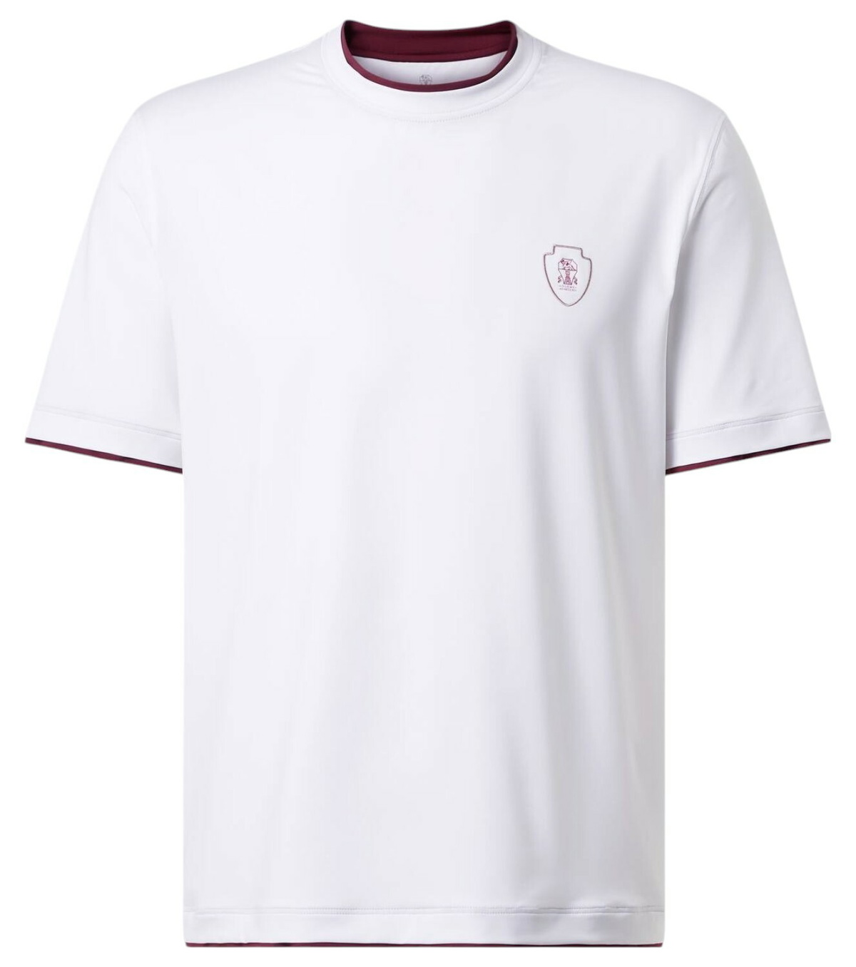 Brunello Cucinelli - Logo-Embroidered Cotton-Jersey T-Shirt