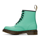Dr. Martens Green 1460 Smooth Lace-Up Boots