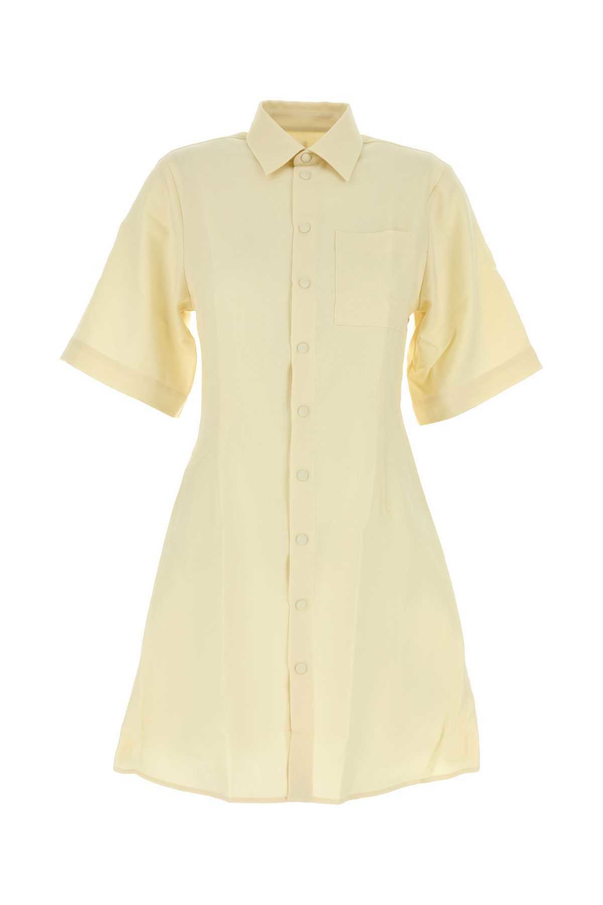 ワンピース AMI PARIS CHALK CREPE SHIRT DRESS Ami Paris Chalk crepe shirt dress | The Fashion Square