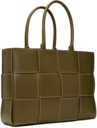 Bottega Veneta Green Medium Arco Tote