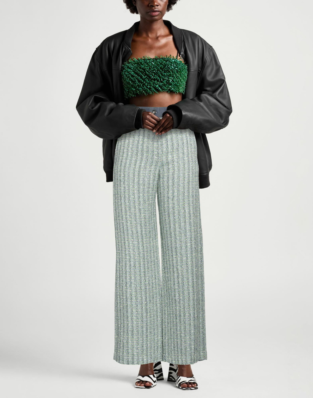 Maje Womens Pants Light in Green