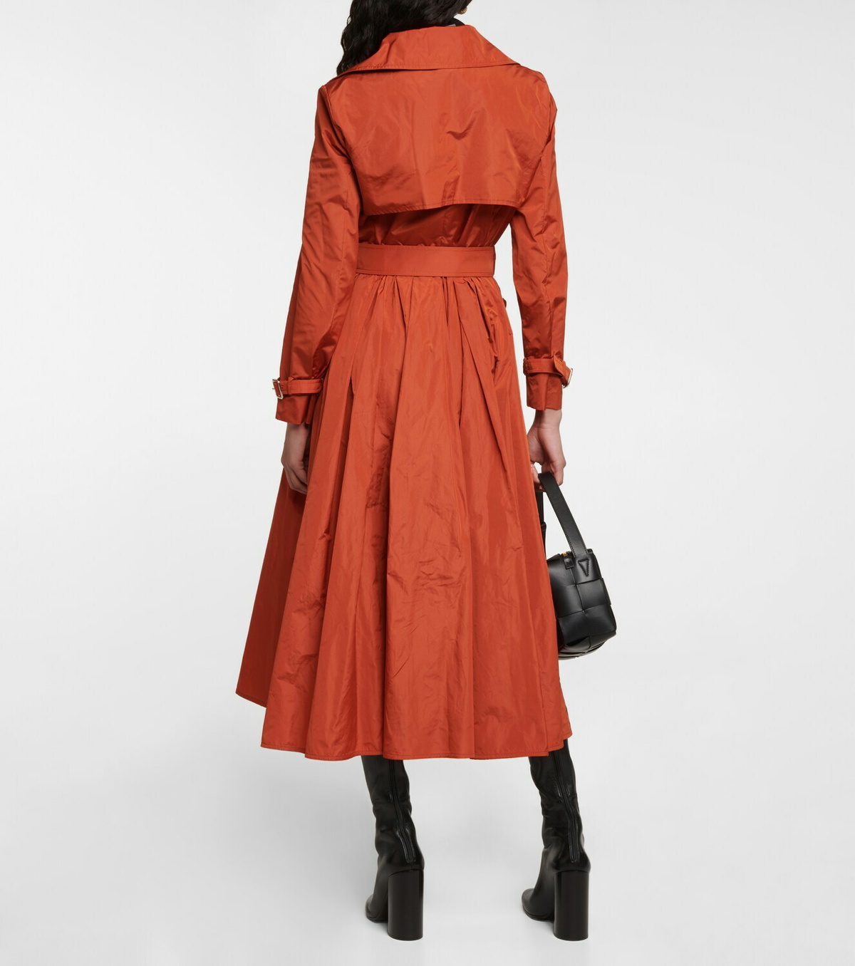 Max mara outlet taffeta coat