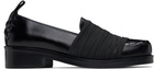 Stefan Cooke Black Elastic Loafers